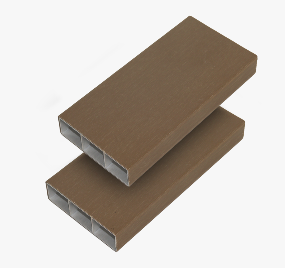 WPC (Wood Plastic Composite) Square Tube Aluminum Alloy Plastic Wood for Outdoor Decorative Waterproof
